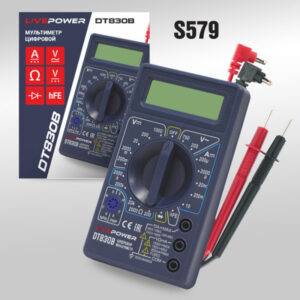 Мультиметр цифровой LIVEPOWER DT830B 1