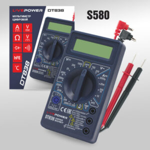 Мультиметр цифровой LIVEPOWER DT838 1