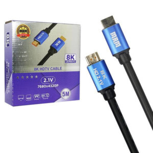 Кабель HDMI 8K 2.1 high speed 5м (силиконовый) 1