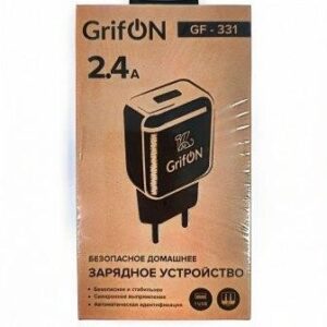 СЗУ GrifON USB 2.4A Fast Charger GF331 +Type-C 1