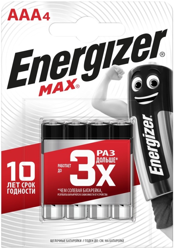 Energizer LR03/4BL MAX 1 Energizer LR03/4BL MAX 1