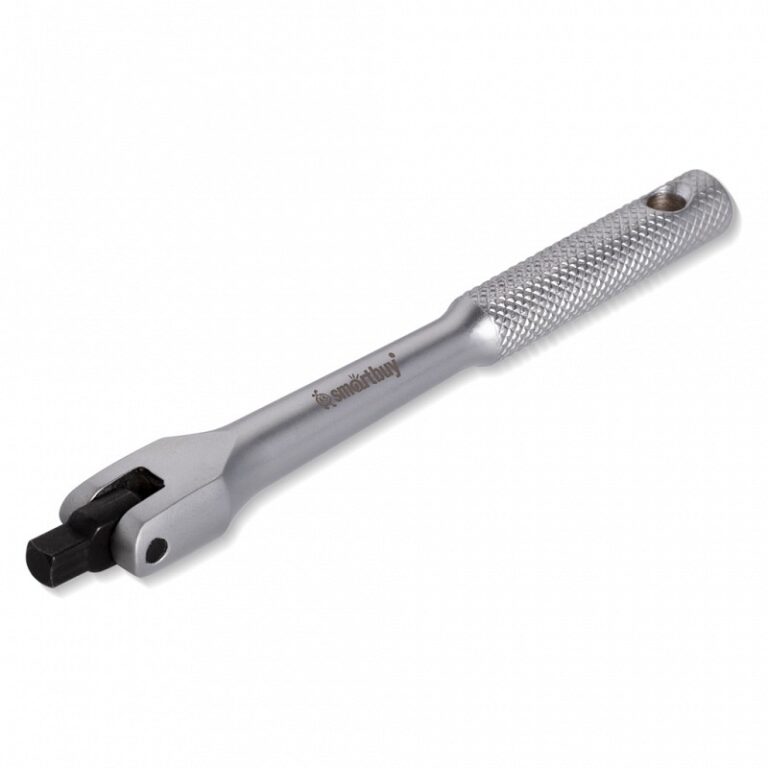 Вороток 1/4", шарнирный, усиленный, 150 мм, CR-V сталь,мат., Smartbuy tools 1