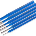 Набор выколоток 6 шт., 1.5, 3, 4, 5, 6, 8 х 150 мм, 48-52 HRC, 40Х, Smartbuy Tools