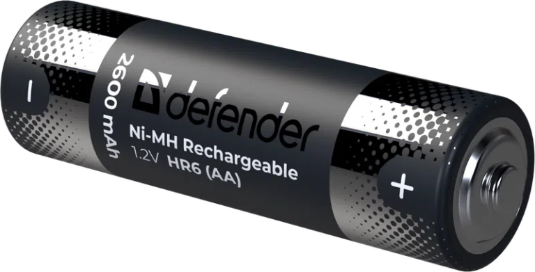 Аккумуляторная батарея HR6-2BL 2600 mAh АА, Ni-MH, блистер, 2 шт. DEFENDER 1