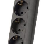Perfeo сетевой фильтр "POWER+", 3,0м, 6 розеток, серый (PF-PP-6/3,0-G)