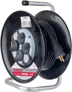 Perfeo удлинитель на катушке без заземления "RU POWER" 50м 4гн 16А ПВС 2х1,5 IP44 (РБК16). 1
