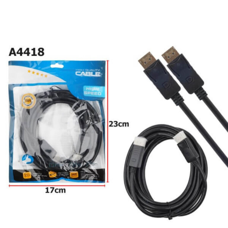 Кабель DisplayPort 4K 3м 1