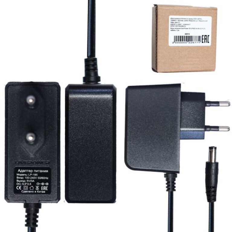 Блок питания Live-Power  12V  LP21  12V/2,5A  (5,5*2,5) 1