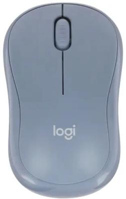 Мышь беспроводная Logitech M221 голубой, 1000 dpi, радиоканал, USB, кнопки - 3 1