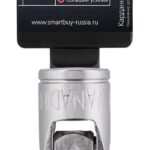 Кардан под квадрат 1/4", угл. cталь, матовая, шар.фиксатор Smartbuy Tools