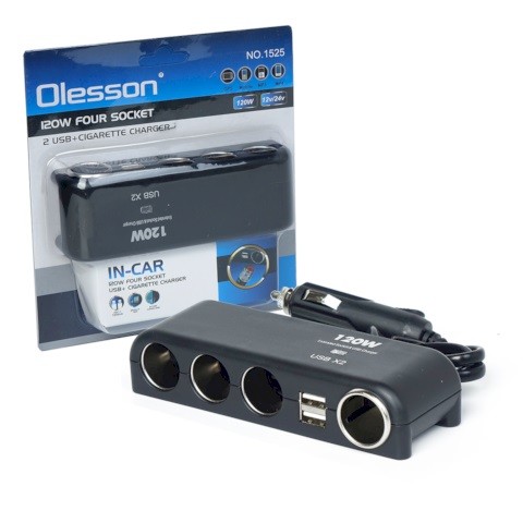Разветвитель автоприкуривателя 1525 Olesson 20pcs 1