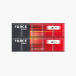 Пластины FORCE guard двойной эффект красные 1/200