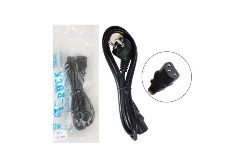 Кабель питания VS71 для сист.блока A333 1,5м CCA (black)  25pcs 1