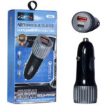 Автомобильное зарядное устройство Carlive CR12 QC3.0 + PD20W 38W (Black)