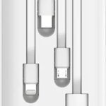 Perfeo Powerbank ABSOLUTE 10000mah In Micro usb,USB /Out USB,Micro usb,Type-C,Lightning, 2.1А/ Black