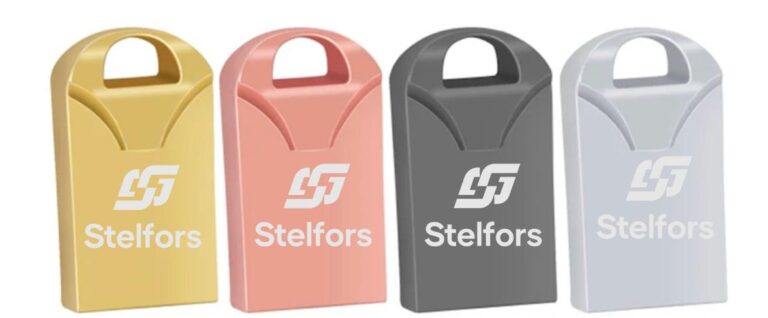 Флеш-накопитель 64GB USB 2.0 Stelfors 106 серия (метал черный) 1