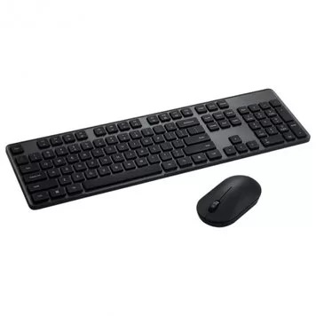Клавиатура и мышка беспроводная Xiaomi Mijia Wireless Set 2 WXJS02YM Black RU+ENG 1 Клавиатура и мышка беспроводная Xiaomi Mijia Wireless Set 2 WXJS02YM Black RU+ENG 1