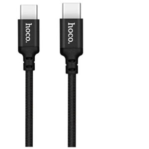 HOCO X115 TYPE-C/TYPE-C 60W BLACK (Кабель) 1