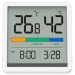 Метеостанция Xiaomi MIIIW Mute Thermometer And Hygrometer Clock S210 MW22S06