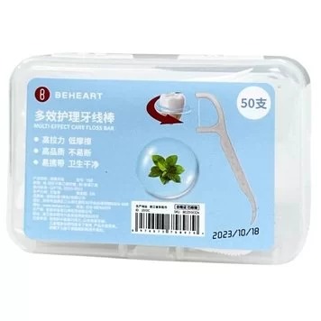 Зубная нить Xiaomi Xiaomi BEHEART Dental Floss Pick 50шт. 1