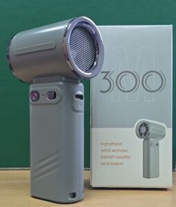 Вентилятор на аккумуляторе M300 Серый 1
