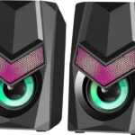 Акустическая 2.0 система Solar 1 6Вт, подсветка, питание от USB DEFENDER