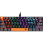 Механическая клавиатура Apex GK-002 RU,3цв/черн,радуж,61к,крас,св DEFENDER