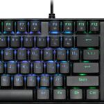 Механическая клавиатура Mirax GK-352 RU,RGB,черн,син.свитчи,104кн DEFENDER