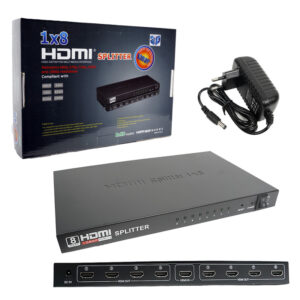 Разветлитель H139 HDMI Splitter 1x8 port (Black) 1