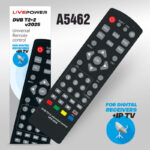 Пульт Д/у универсальный для ресиверов DVB T2+2+IPTV UNIV ver.2025