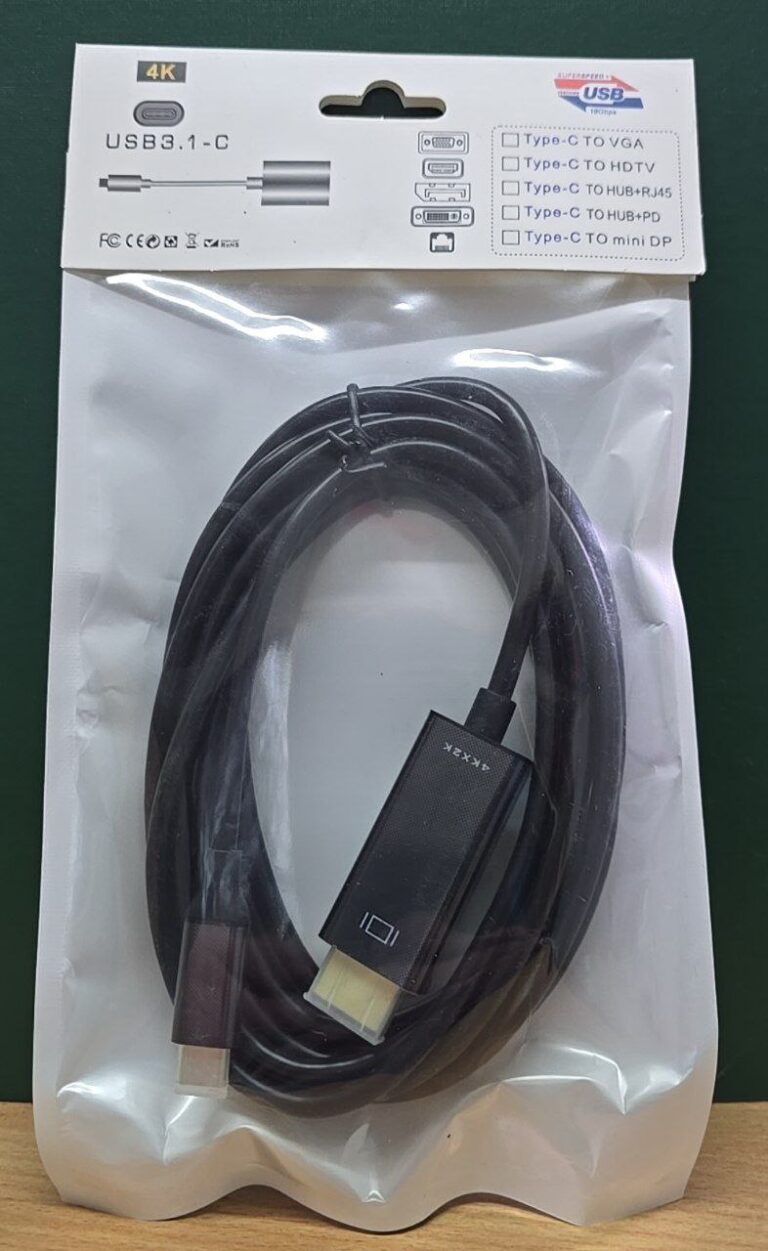 Адаптер Tape-C на HDMI ( папа ) 3,0м 1