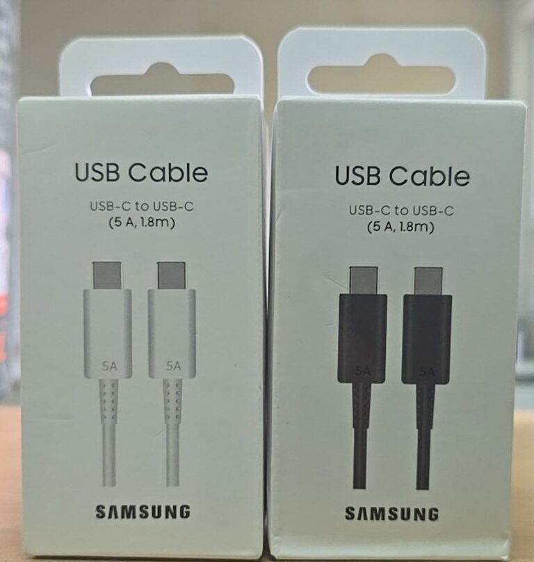 Кабель Samsung Type-C/Type-C 5A 1.8M Black Оригинал 1