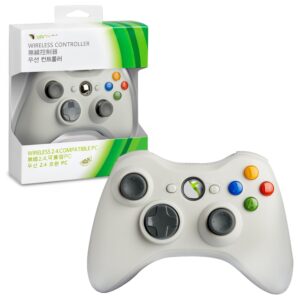 Джойстик XBOX 360 2.4G Wireless  (Logo) Белый (50шт/кор) IS004888 1