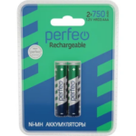 Perfeo AAA750mAh/2BL  Аккумулятор Пластик