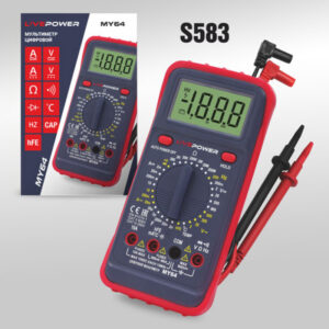 Мультиметр цифровой LIVEPOWER MY64 1
