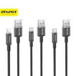 Кабель USB Awei CL-145T Type-C {Black}
