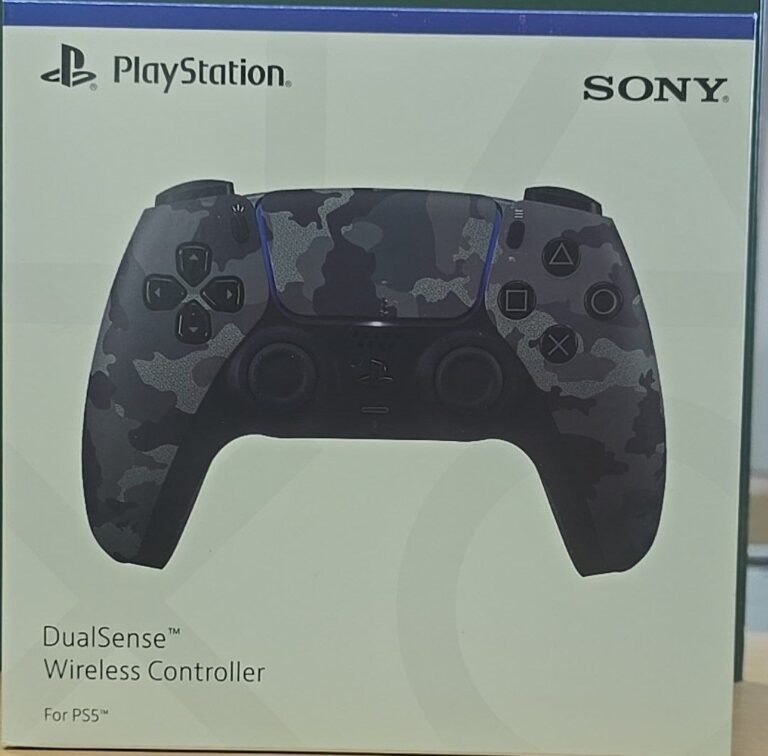 Джойстик PS5 DualSense беспроводной с рисунком # 2 (logo) (45 шт/кор) IS793238 1