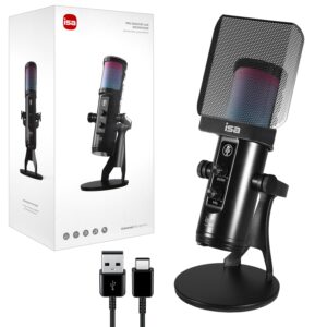 Микрофон игровой для стриминга RGB с подсветкой WM-U60 ISA (20 шт/кор) IS225112 1