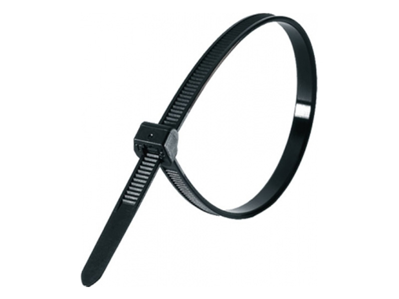 Хомут нейлоновый Smartbuy, 2,5х150, (упак. 100 шт.) черный (SBE-CT-25-150-b)/400 1 Хомут нейлоновый Smartbuy, 2,5х150, (упак. 100 шт.) черный (SBE-CT-25-150-b)/400 1