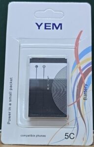 Аккумуляторная батарея YEM BL-5C 1