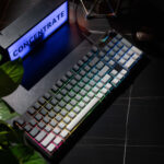 Мембранная клавиатура Game Zona  Cyberlynx IP98 градиентный серый