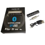 Адаптер CARLIVE AUX Bluetooth BT450  (10pcs)