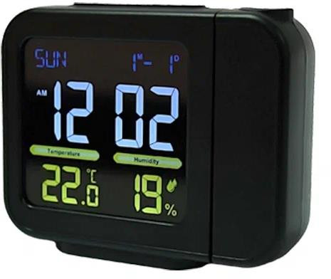 Perfeo Метеостанция с проекцией времени, температурой и влажностью "Light" (PF-S6539) 1 Perfeo Метеостанция с проекцией времени, температурой и влажностью "Light" (PF-S6539) 1