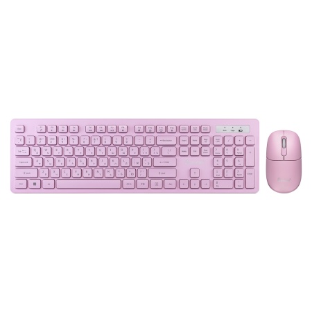 Комплект клавиатура+мышь мультимедийный Smartbuy 105AG розовый (SBC105AGP) /20 1