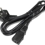 Кабель питания LP C13 (C12) 3pin, 1м, для сист.блока (черный)  10pcs