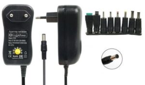 Блок питания универсальный  LP80  3V-12V/3A + 8 насадок 1