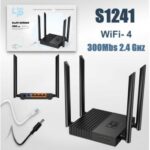 Wi-Fi роутер LP-LINK WR860 N300, 2,4ГГц, 4 порта LAN (Black)