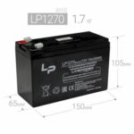 Аккумулятор свинцово-кислотный Live-Power LP1270 12V 7Ah (151*65*96mm)