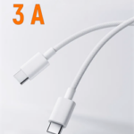 Кабель Xiaomi USB-C to USB-C 3A Knit 1m белый BHR7815CN