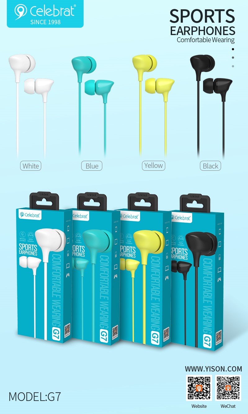 Стерео гарнитура Celebrat G7 (Blue) 1 Стерео гарнитура Celebrat G7 (Blue) 1